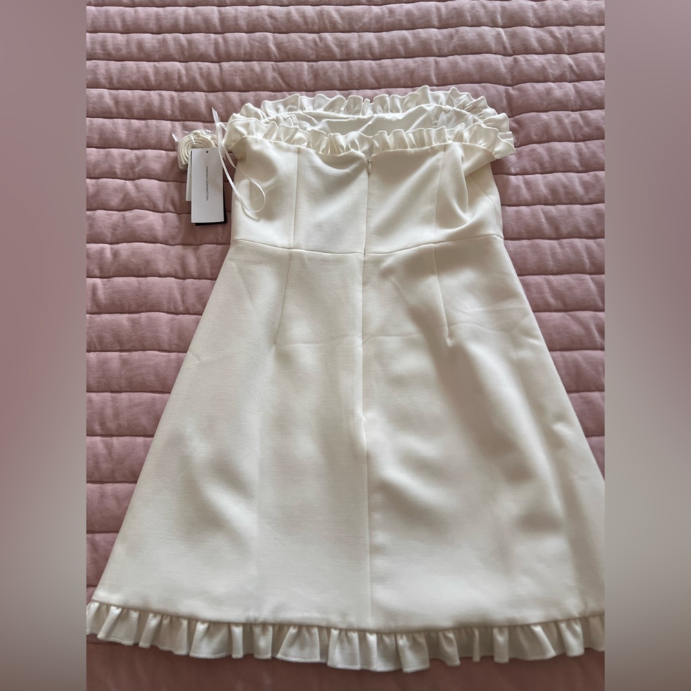 French Connection Cream Mini Dress